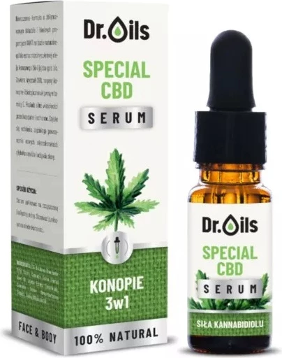 Serum për fytyrë Dr. Oils Special CBD Cannabis 3-in-1 për femra, 10ml