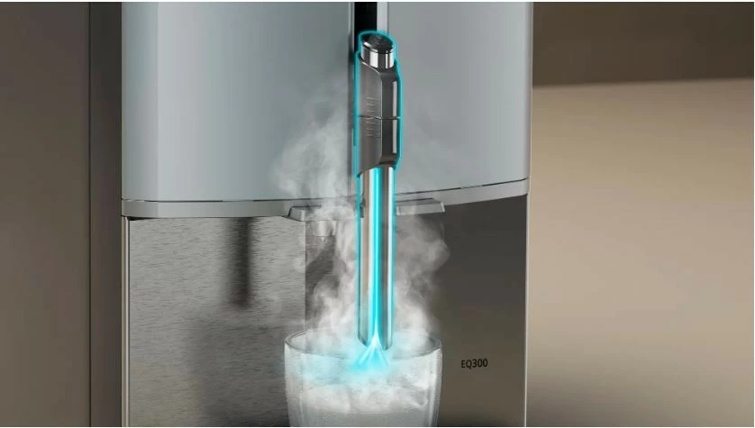 Makine ekspresi Siemens TF303E01 EQ300, automatike, 1.4L, me mulli, e zezë/argjendtë