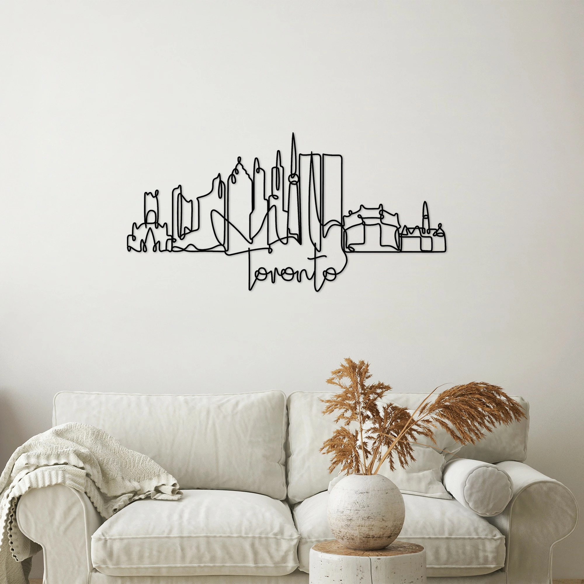 Aksesor dekorativ metalik për mur, Wallity, Toronto