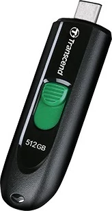 USB stick Transcend JetFlash 790C 512GB, USB Type-C, zi/gjelbër