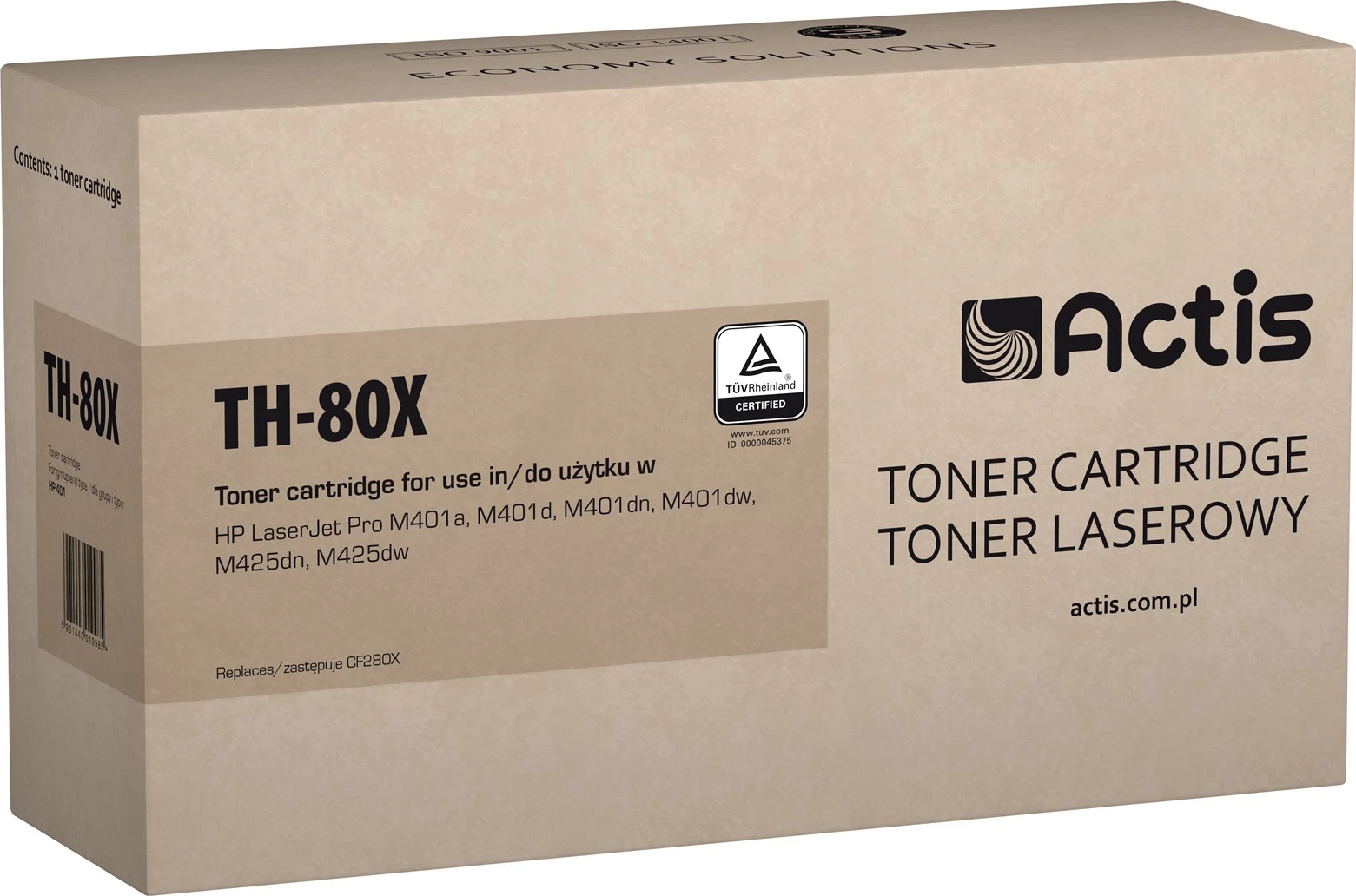 Toner zëvendësues për printer Actis për HP Standard; 6900 fletë
