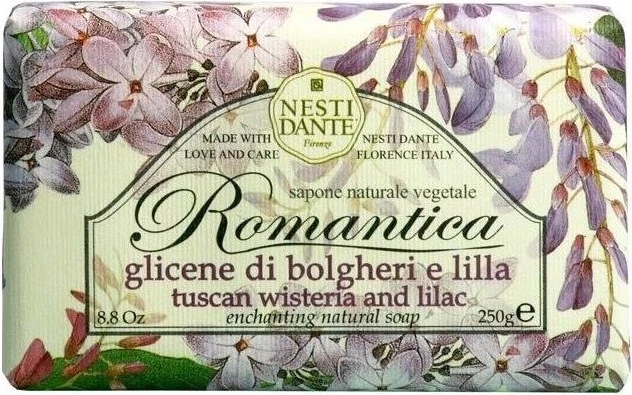 Sapun trupit Nesti Dante Romantica Wisteria & Lily 250g