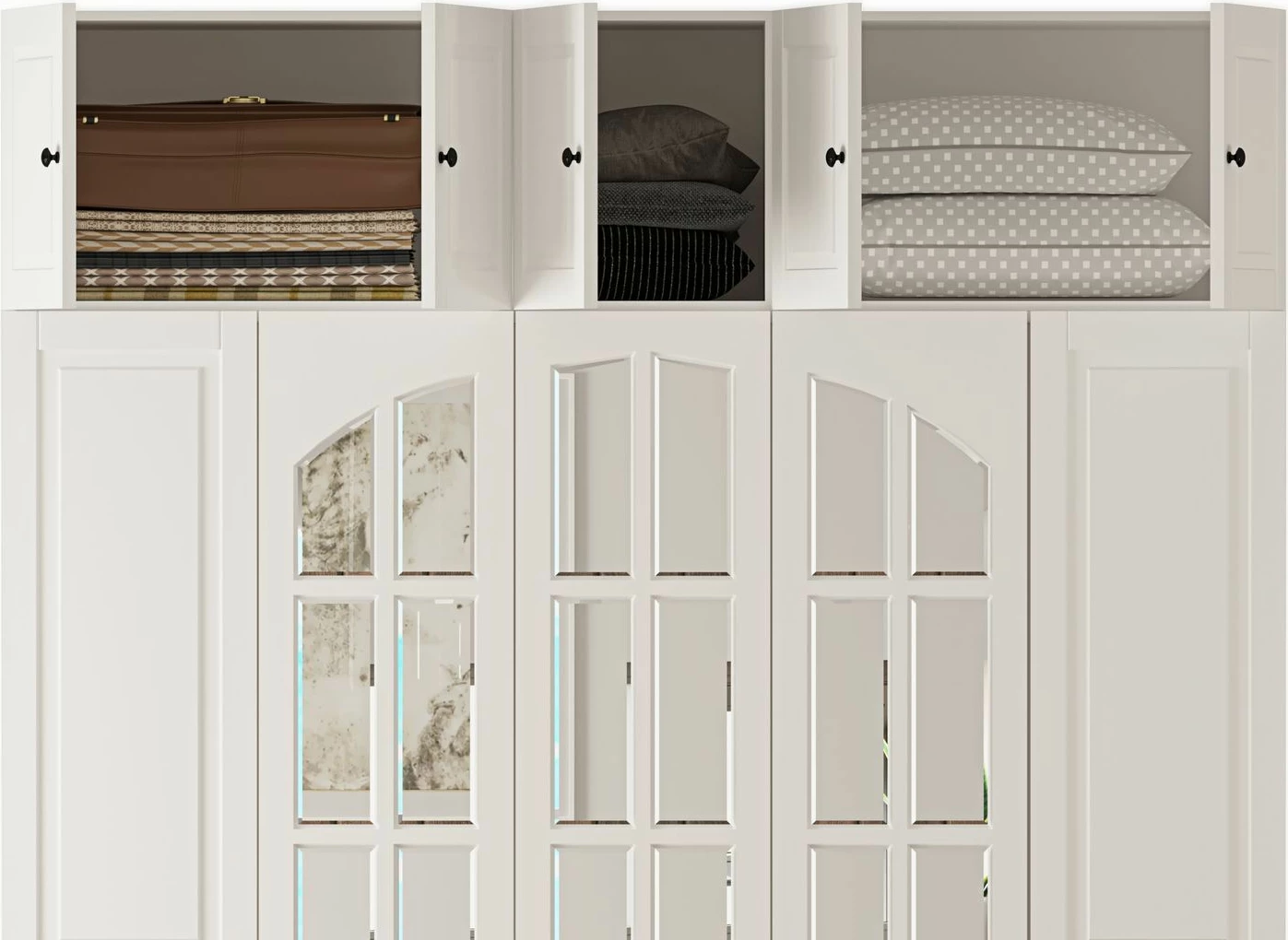 Dollap Skye Decor, ngjyrë e bardhë mat, RB-185-13