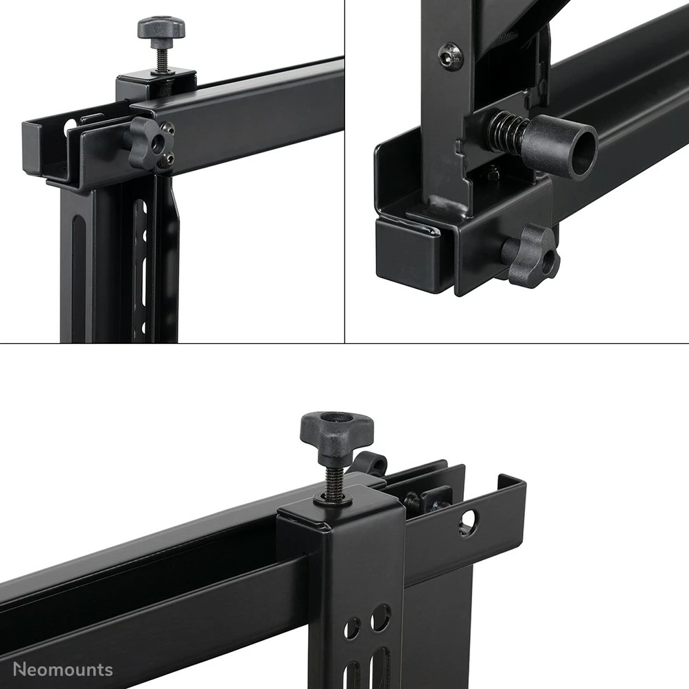 Mbajtës muri për videowall Newstar WL95-800BL1, 42-70 inç, pop-out, çelik, rregullim lartësie, 35 kg