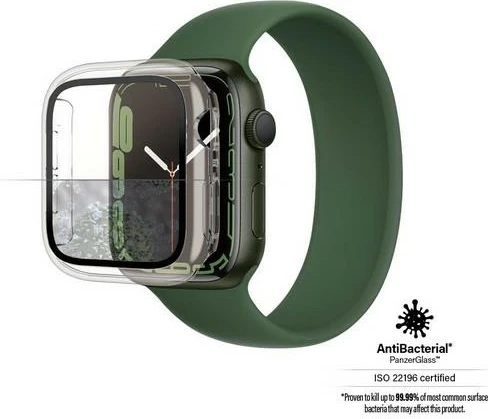 Mbështjellës PanzerGlass për Apple Watch 7/8, 41 mm, transparent