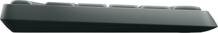 Set tastierë dhe maus pa tela, Logitech MK235, DE layout, USB 2.0, ngjyrë e zezë/gri