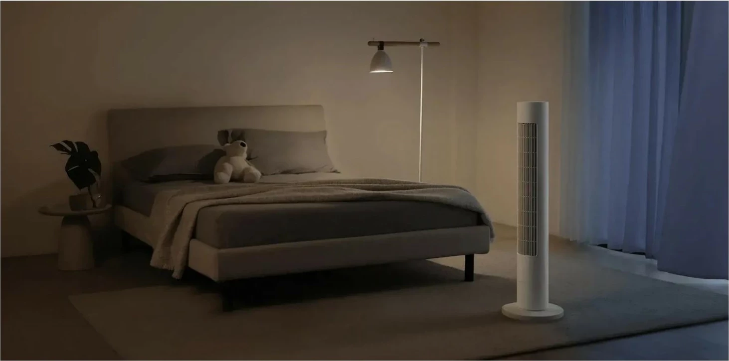 Ventilator smart Xiaomi Smart Tower Fan 2, i bardhë