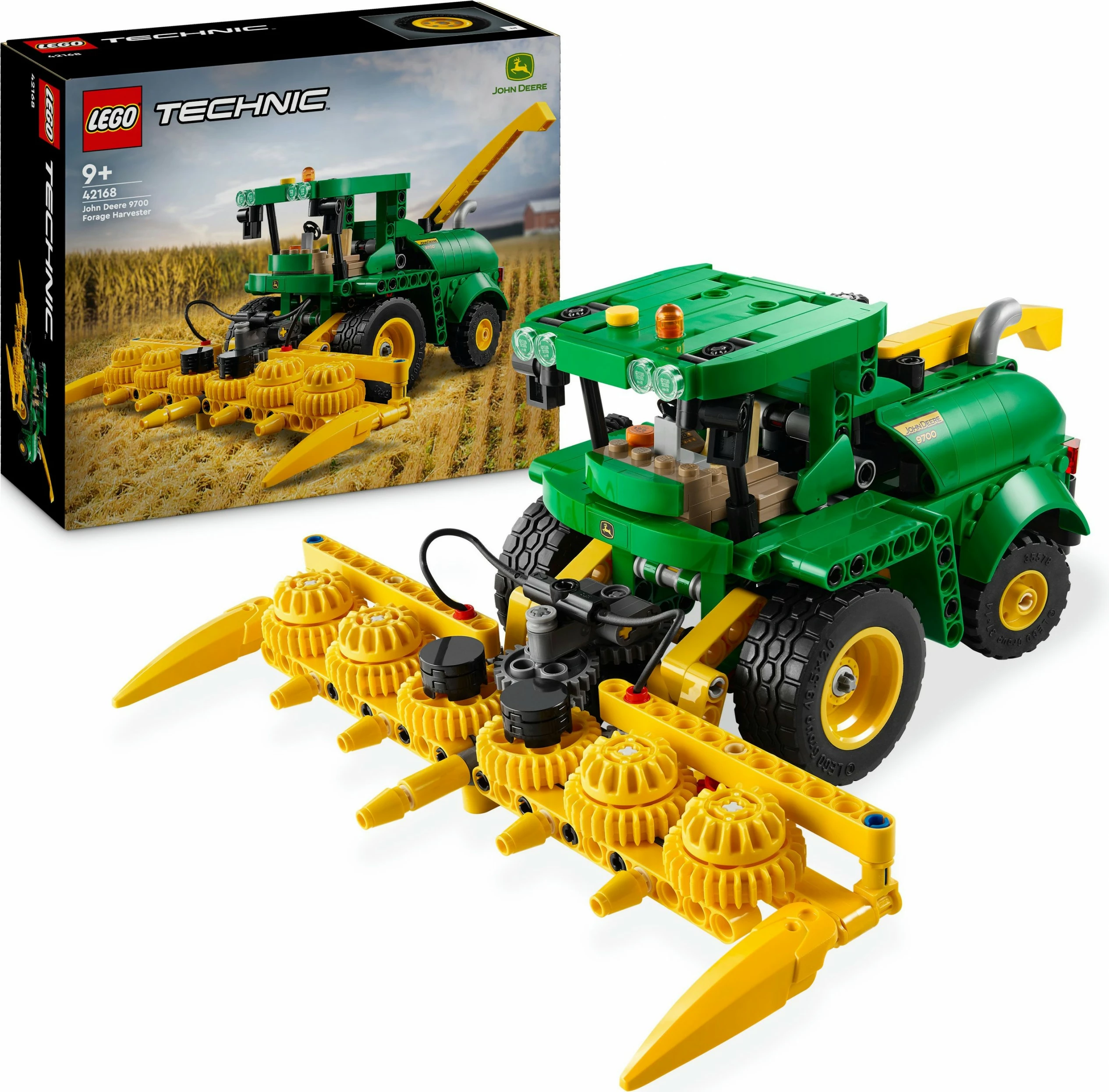 Set ndërtimi LEGO Technic John Deere 9700 Forage Harvester 559 pjesë multikolor