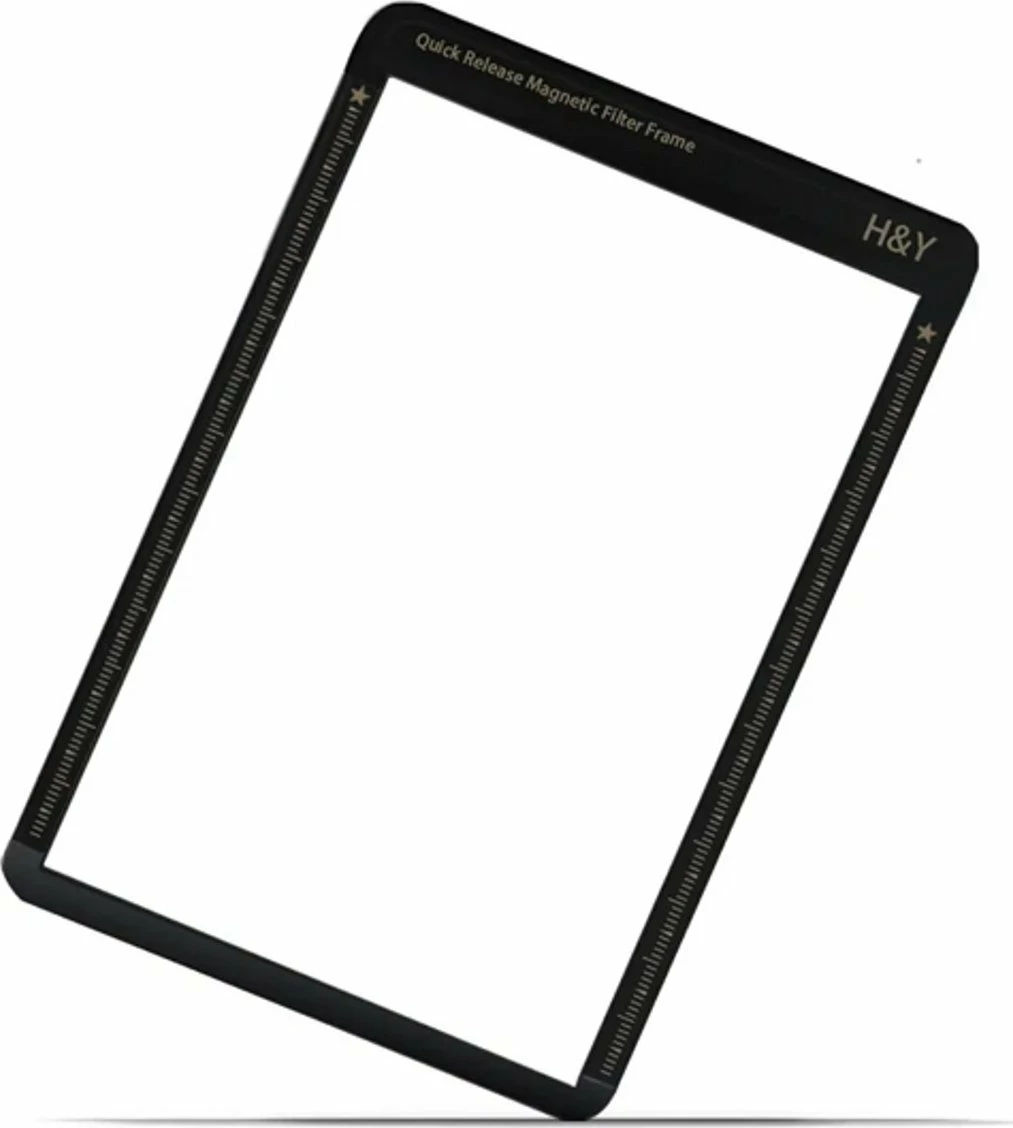 Kornizë magnetike për filtër H&Y K-Series 100x150 mm, e zezë, set me çantë neopreni + leckë mikrofibre