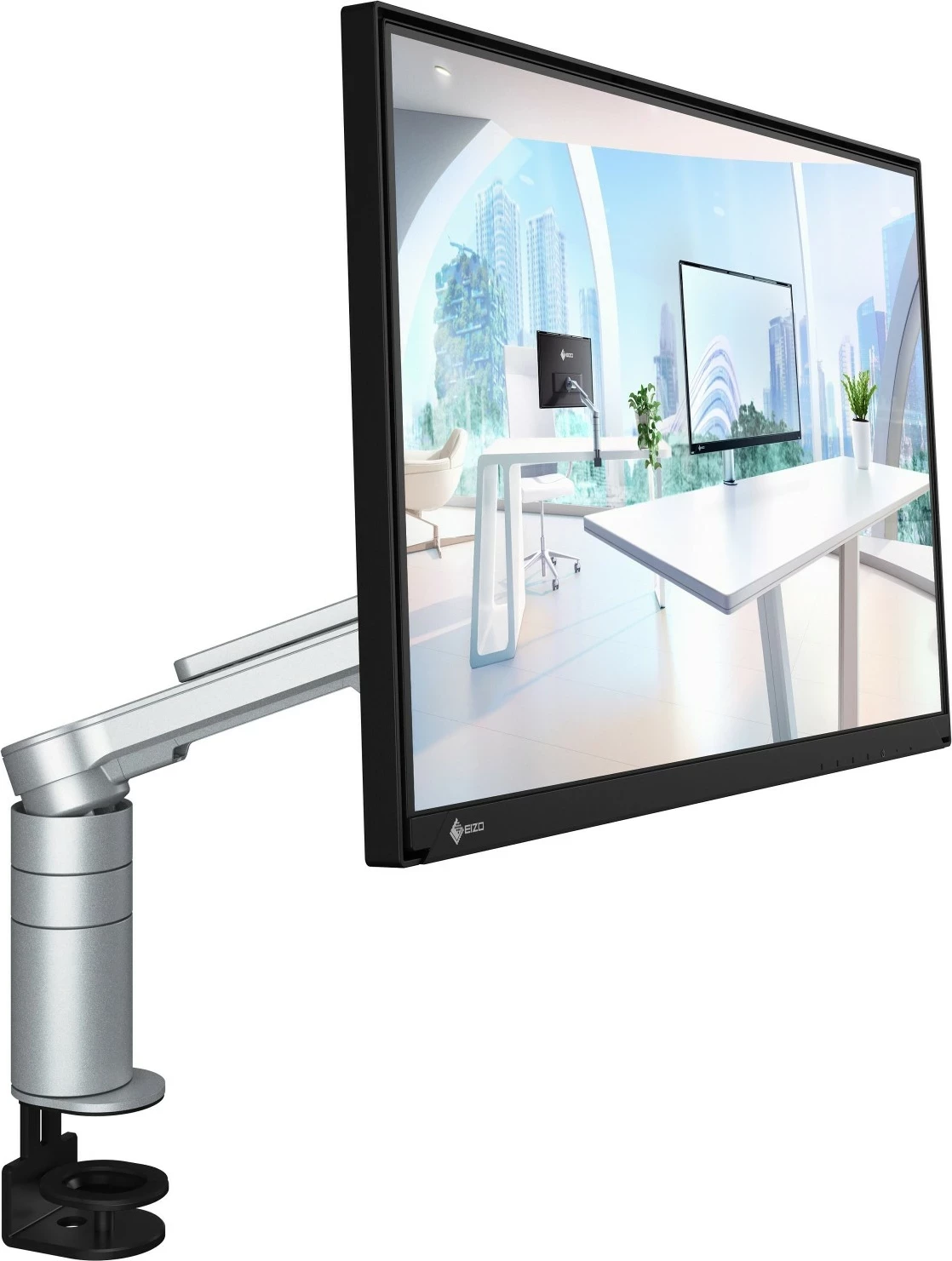 Monitor Eizo FlexScan FLT-BK, 23.8 inch, Full HD, IPS, USB-C, e zi