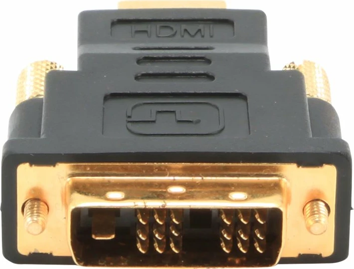 Adapter HDMI në DVI Gembird A-HDMI-DVI-1, i zi