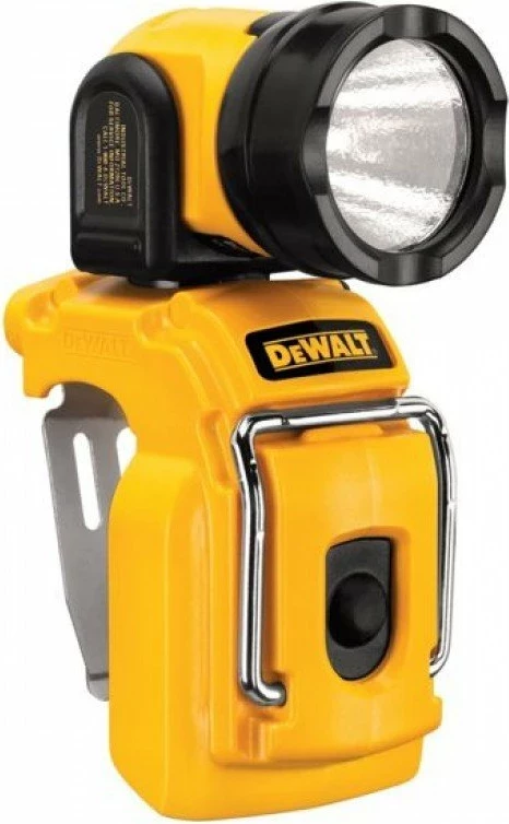 Dritë pune LED AKU DeWalt DCL510N, 10.8 V XR, kokë rrotulluese 180°, pa bateri dhe karikues, verdhë/zezë