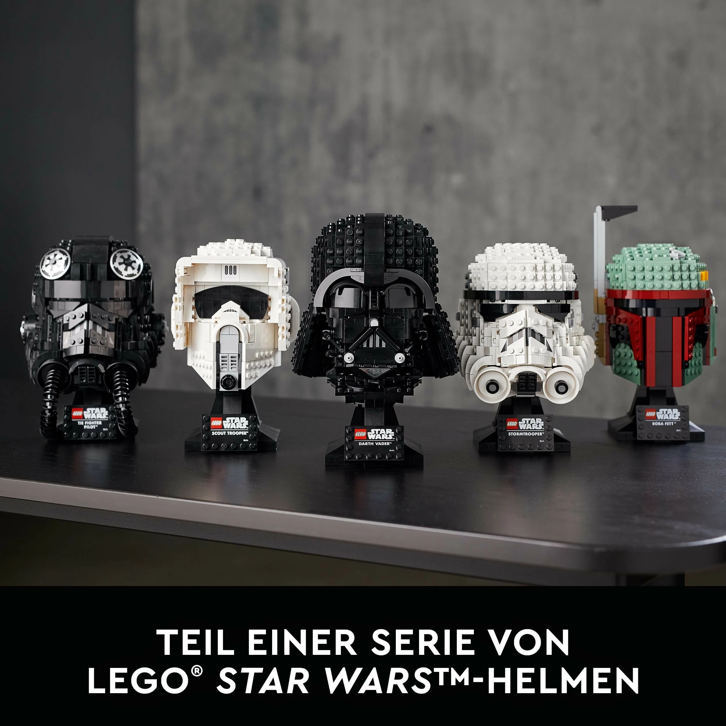 Set ndërtimi LEGO Star Wars Darth Vader Helmet, 834 copë, Multingjyrësh