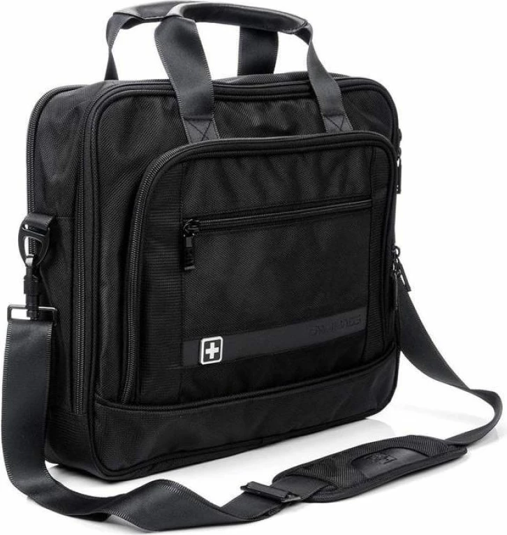 Çantë shpine Swissbags unisex, e zezë