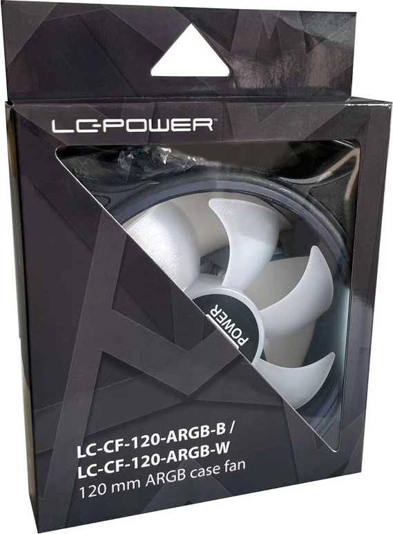 Ventilator kase LC-Power LC-CF-120-ARGB-B, 12 cm, ARGB, i zi