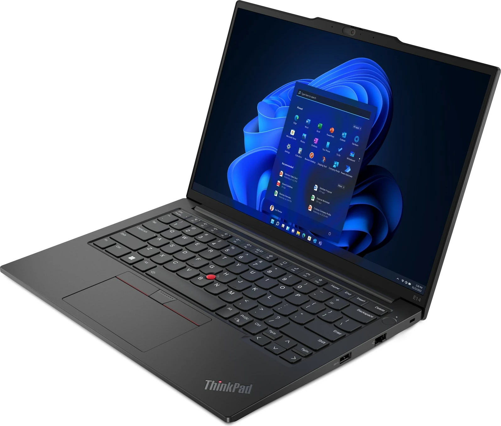 Kompjuter Lenovo ThinkPad E14 G5, Ryzen 5 7430U, 16GB RAM, 512GB SSD, 14" Full HD+, Win11 Pro