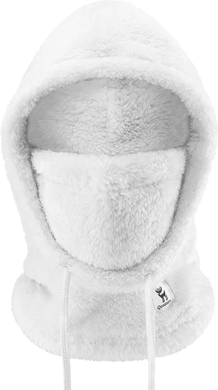 Balaklavë Qunature Arctic Velvet, M, e bardhë