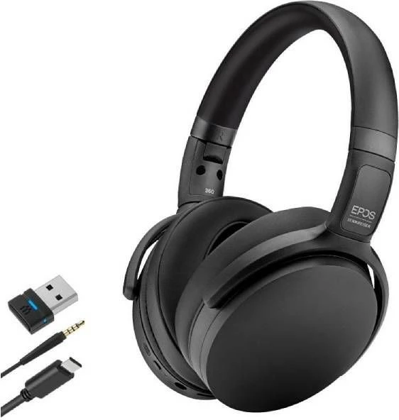 Kufje EPOS Sennheiser Adapt 360 Wireless, Ngjyrë e zezë