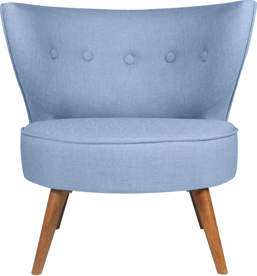 Karrige Wing Atelier del Sofa, Riverhead, indigo e kaltër