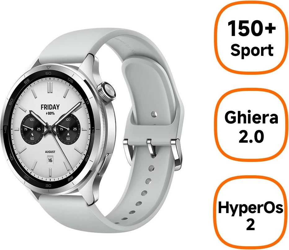 Smartwatch Xiaomi Watch S4 silver