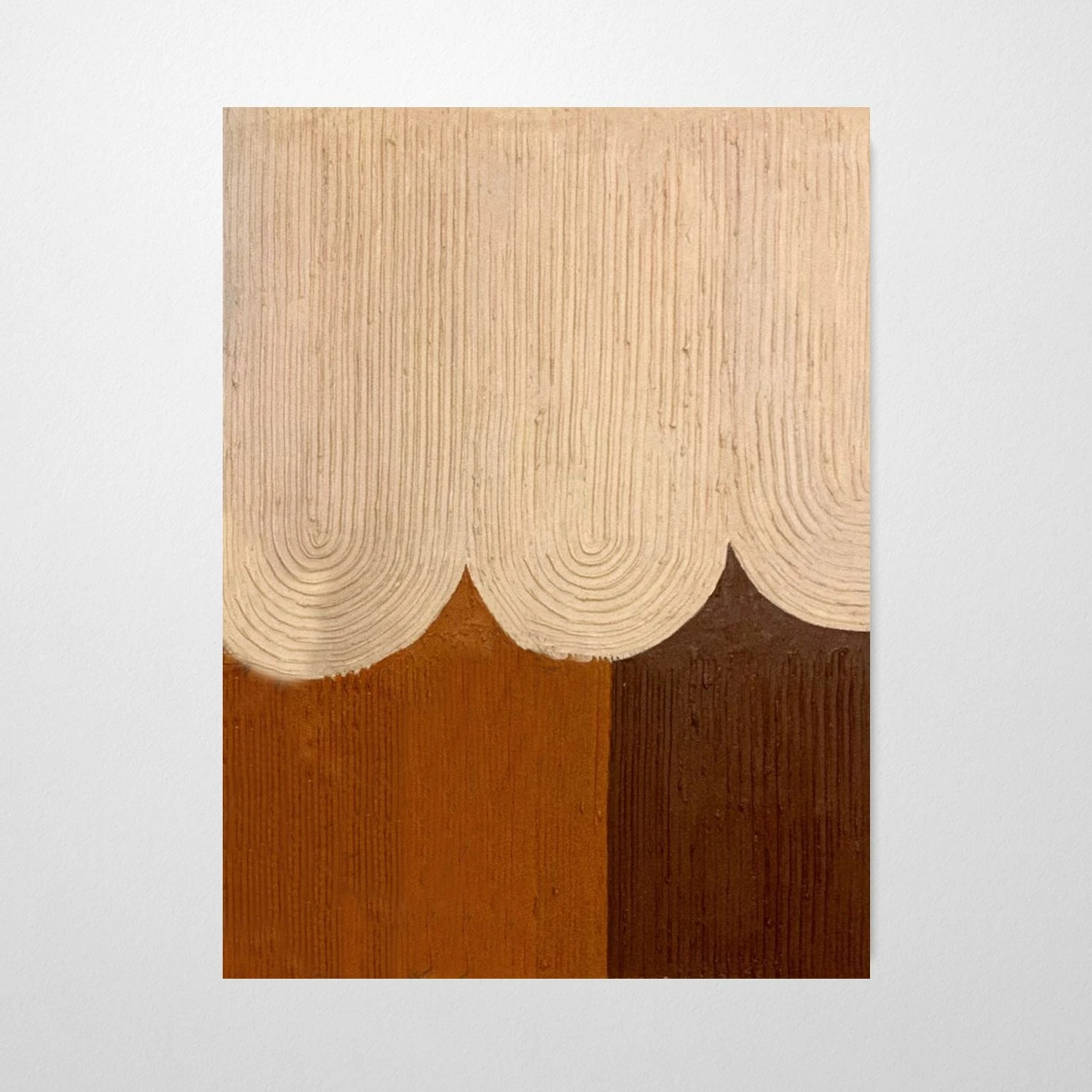 Pikturë dekorative 3D në kanavacë, shumëngjyrëshe, Wallity, RFB18_70100, 70x100cm