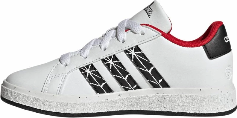 Atlete për fëmijë adidas, me Spider-man, të bardha