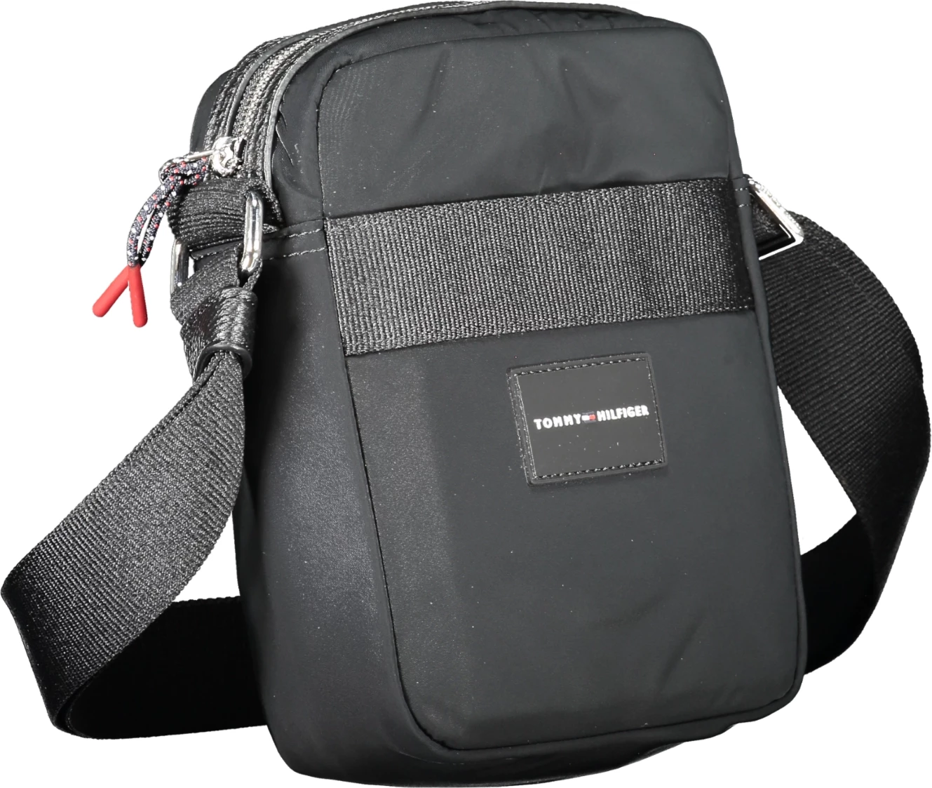 Çantë krahu për meshkuj TOMMY HILFIGER, e zezë