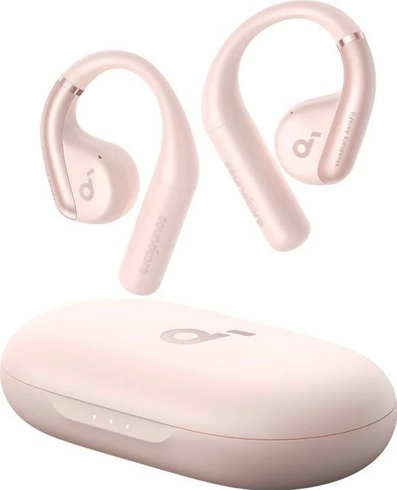 Kufje Anker Soundcore AeroFit, Bluetooth 5.3, IPX7, rozë