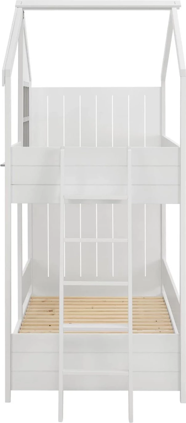 Krevet marinari për fëmijë Montessori Combo, dru i bardhë, FH707.03, 200x90cm