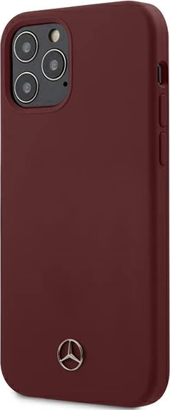 Mbështjellës Mercedes MEHCP12MSILRE për iPhone 12/12 Pro 6.1", Silicone Line, Kuq