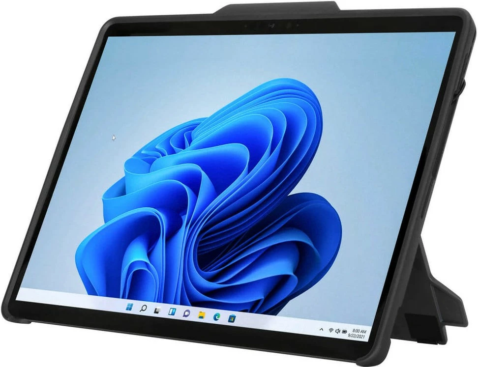 Mbështjellës Targus për Microsoft Surface Pro 9, stand mode, i zi