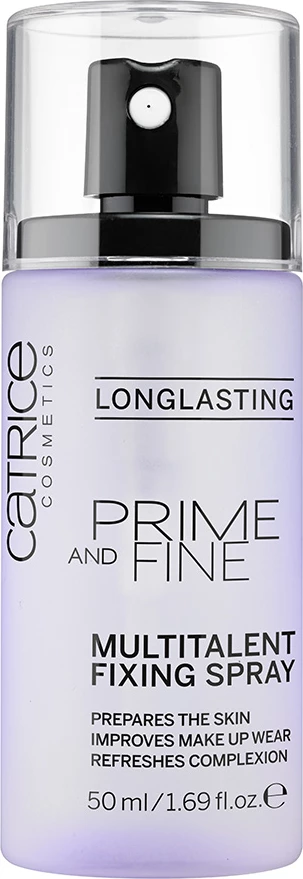 Spray fiksues dhe bazë për grim Catrice Prime And Fine Multitalent, 50ml