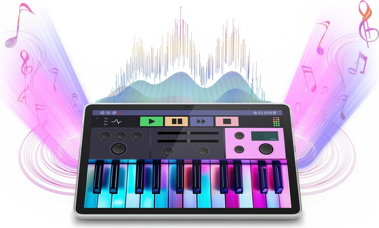 Tablet Lenovo Tab Mediatek 128 GB 10.1" 4 GB Android 14, Blu