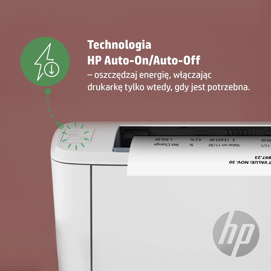 Printer Laser HP LaserJet M110w, për zyrë të vogël, në ngjyrë të bardhë