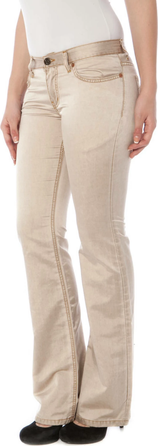 Pantallona femra PHARD, bezhë