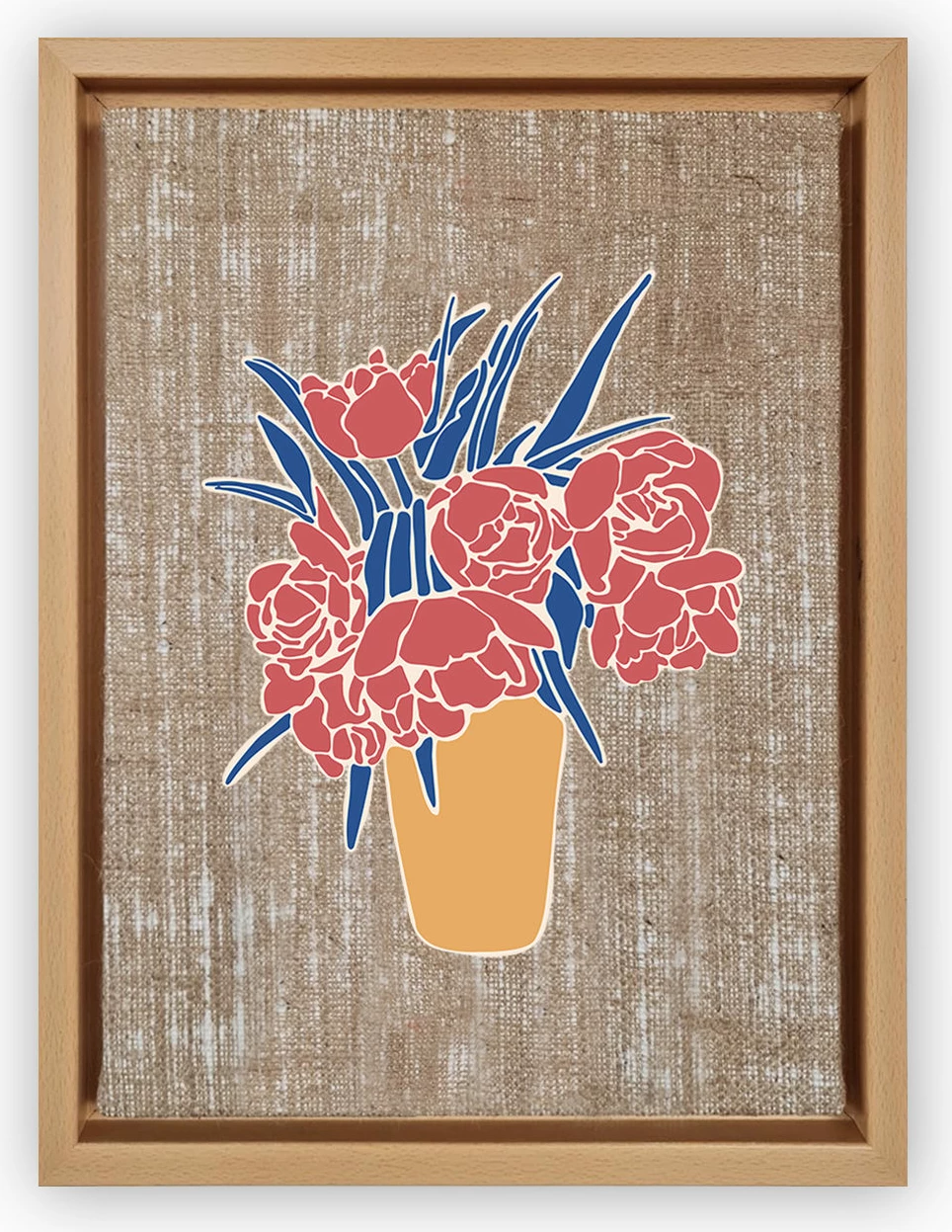 Pikturë dekorative në kanavacë, shumëngjyrëshe, Wallity, LNJ219510825093, 36x46 cm