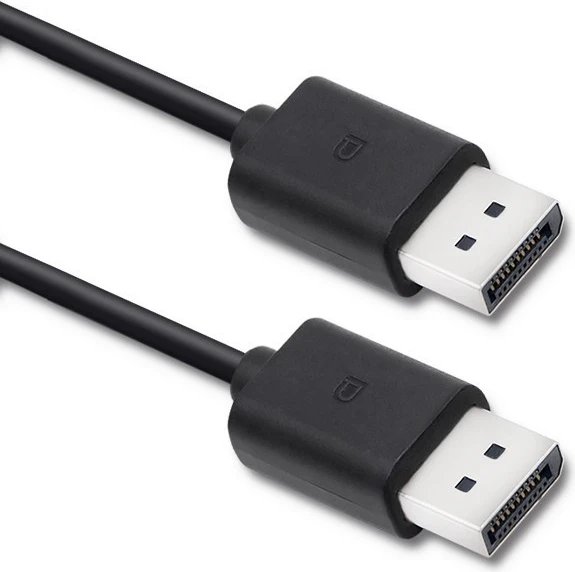 Kabllo DisplayPort Qoltec v1.2, 1.8m, e zezë