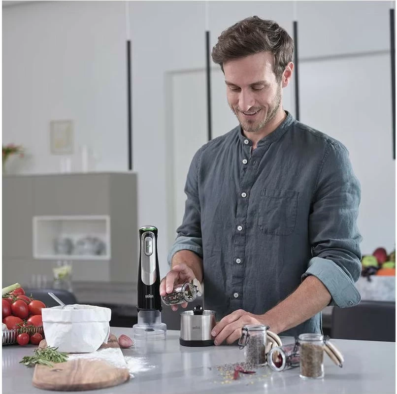 Blender Braun Multi Quick 9 MQ9138XI, 1200W, i zi-argjendtë