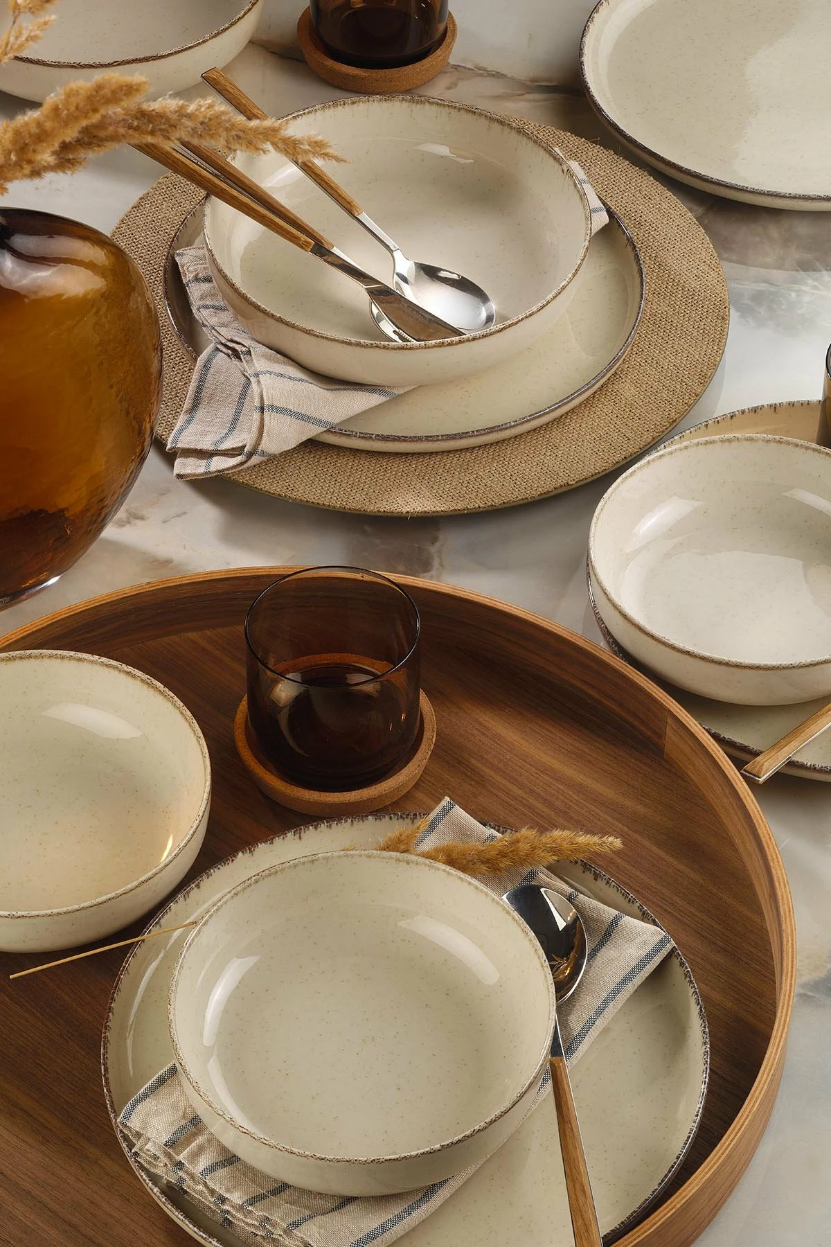 Set për drekë (12 copë), Hermia, MOD12Y1730P02