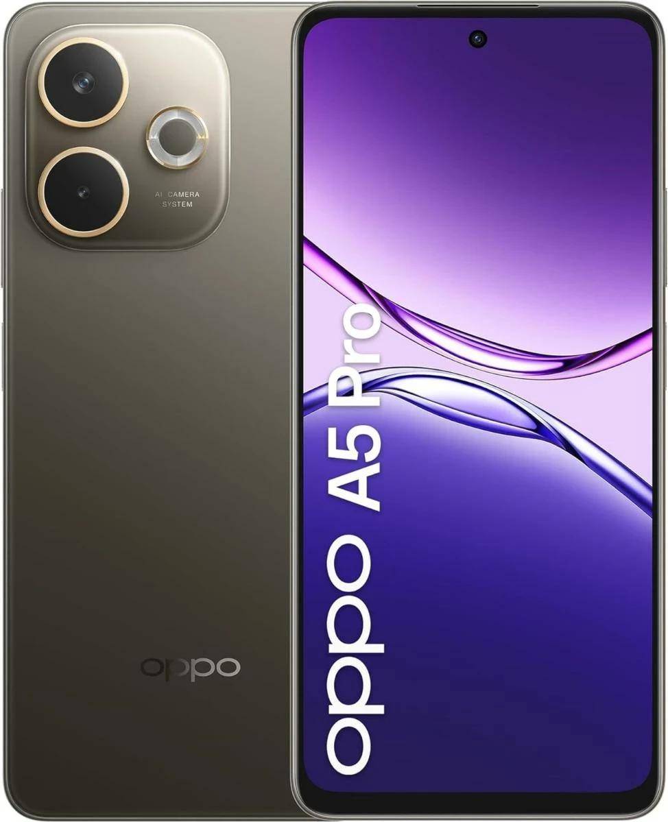 Celular OPPO A5 Pro 8+256GB 5G Black Brown