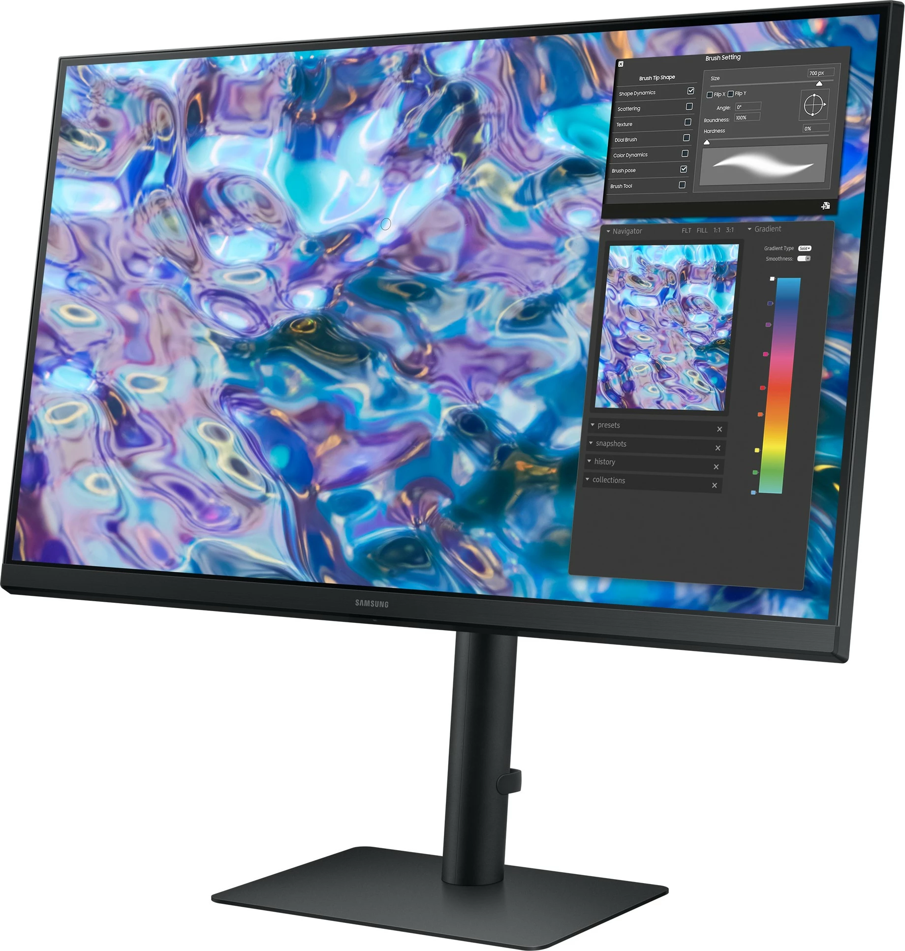 Monitor Samsung S61B, 27", 2560 x 1440 pixels, Quad HD, i zi