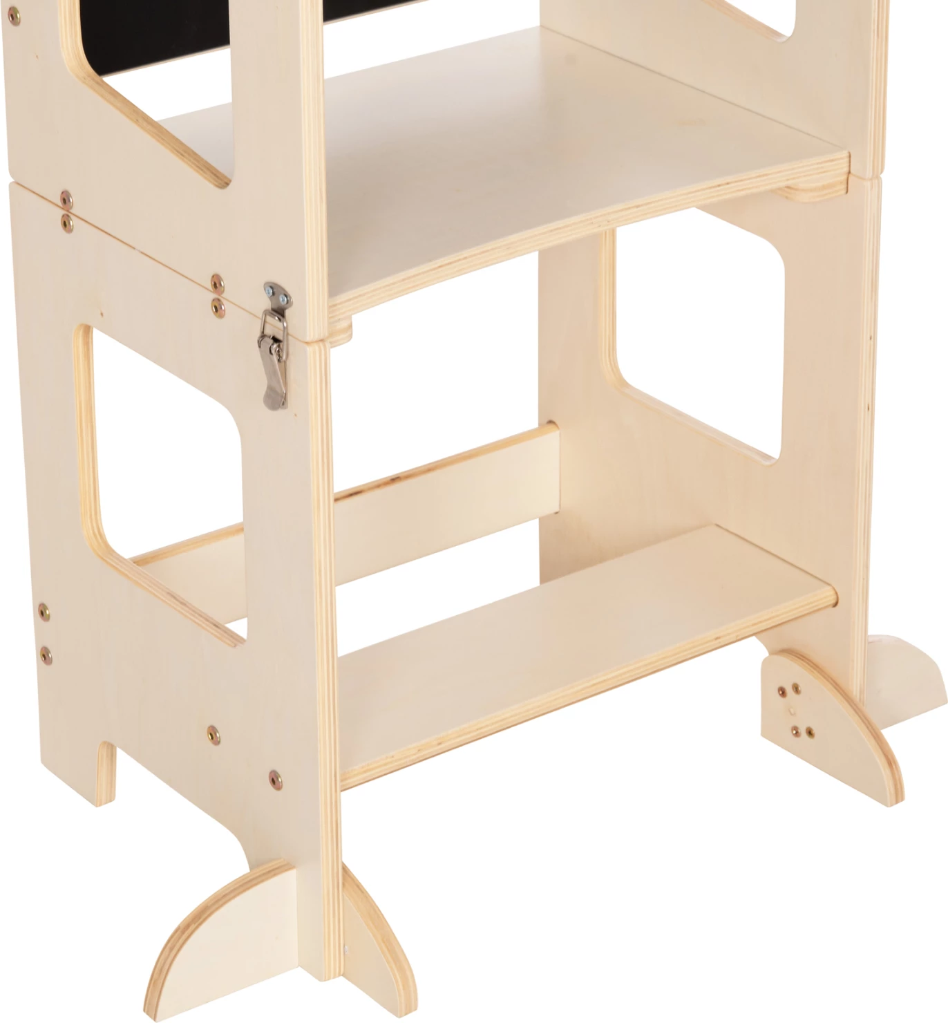 Kullë mësimi për fëmijë me tabelë, dru pishe natyral, RICKI FH18344.01, 43x32x84cm