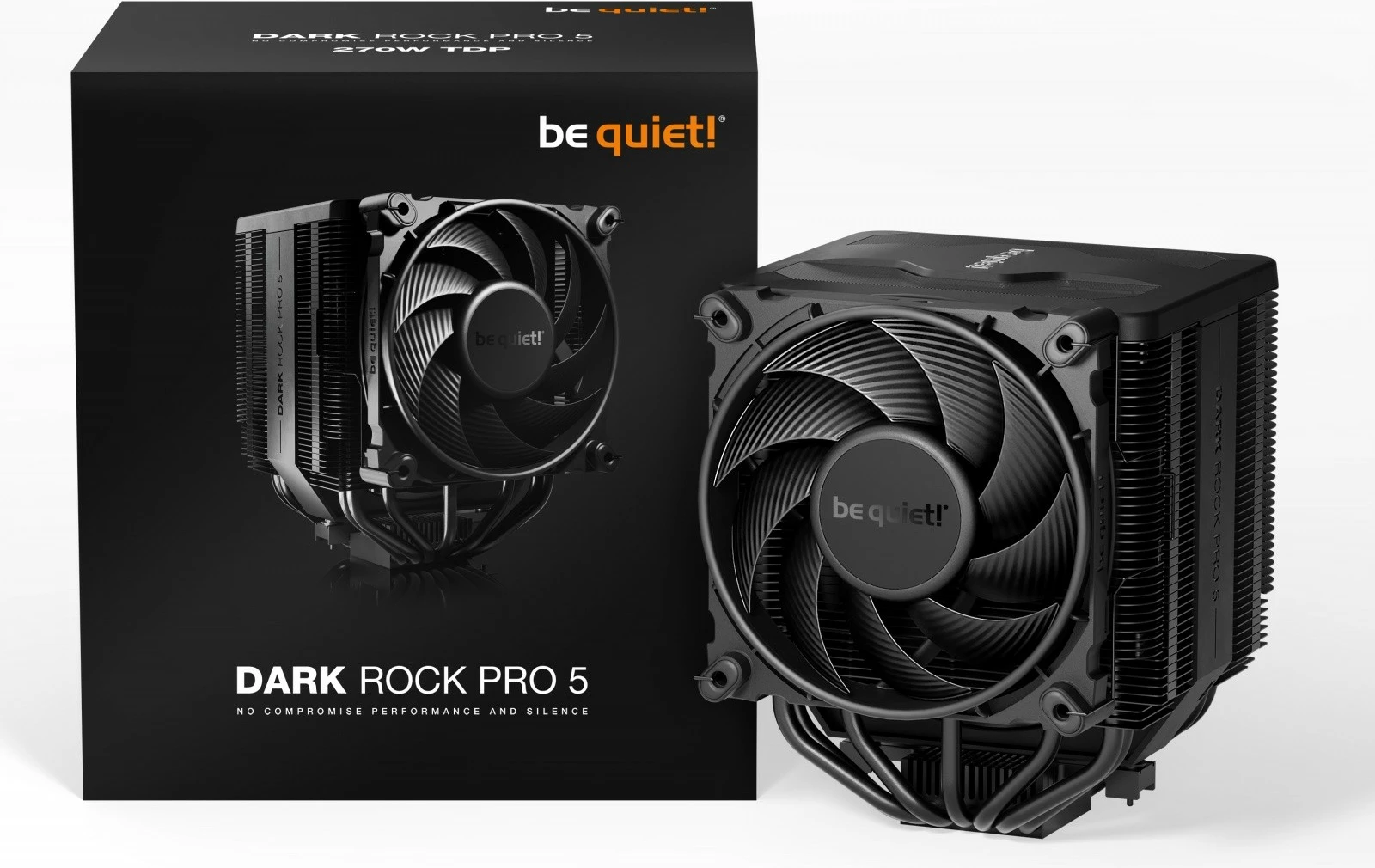 Kasë ftohëse për procesor Be quiet! Dark Rock Pro 5 BK036, 2 ventilatorë, e zezë