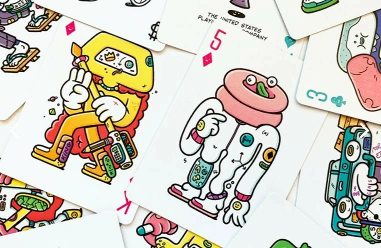 Letra loje Bicycle Brosmind Four Gangs, 56 copë