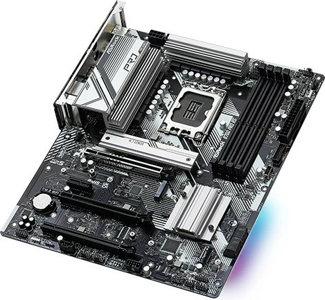 Pllakë amë ASRock B760 Pro RS, LGA1700, DDR5, ATX, e zezë
