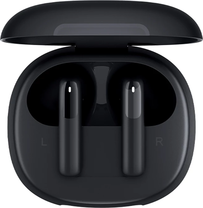 Kufje TWS QCY Ailybuds E10 QT35, in-ear, LDAC, Bluetooth 5.4, e zezë