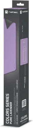 Mauspad Natec Colors Series Pure Lavender 800x400mm, ngjyrë vjollcë