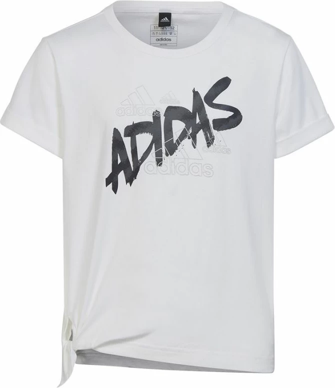 Maicë adidas për vajza, e bardhë