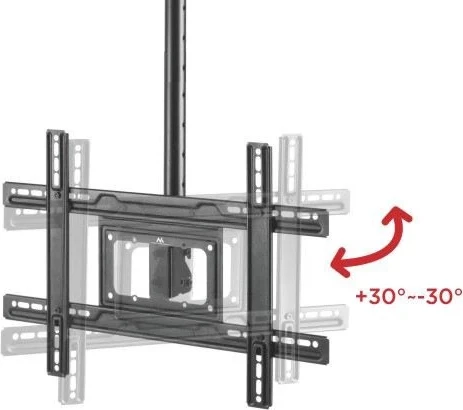 Mbajtëse universale për monitor LED LCD me ekran OLED QLED për montim në tavan 23-100" max. 50 kg Max VESA 600x400