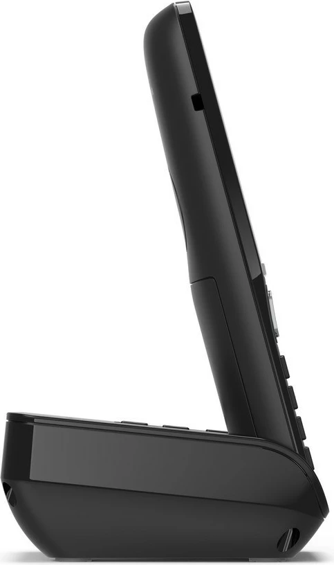 Telefon pa tela Gigaset COMFORT 550A, 3 dorëza, regjistrues automatik, 200 kontakte, i zi